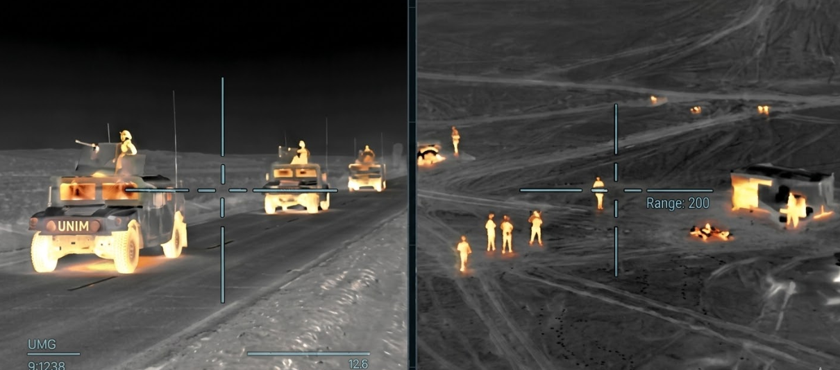 Thermal surveillance capture for border and defense operations